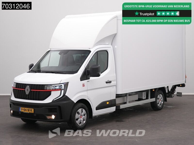 Renault Master E-Tech Elektrisch 87kWh 265km range Bakwagen Laadklep Zijdeur LED Navi Airco Cruise Camera D'Hollandia A/C Cruise control
