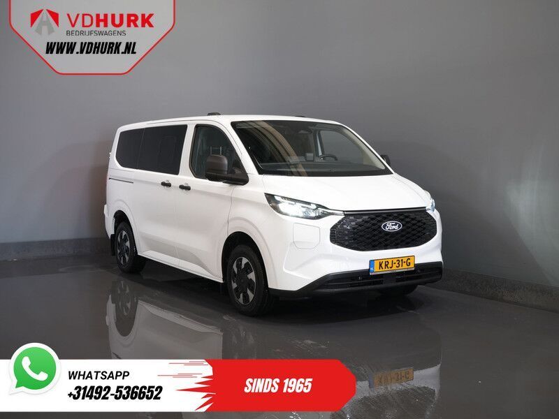 Ford E-Transit Custom Kombi Trend 71kWh 360 km WLTP (Excl. BTW/Incl. BPM) LED/ Standkachel/ Stoelverw./ Stuurverw./ Carplay/ 9 P/ 9 Persoons/ Combi/ C
