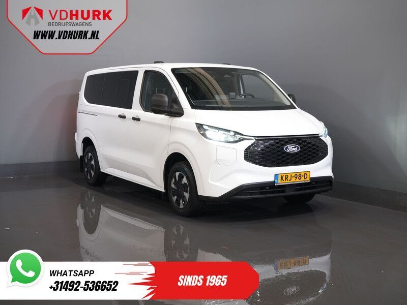 Ford E-Transit Custom Kombi Trend 71kWh 360 km WLTP (Excl. BTW/Incl. BPM) LED/ Standkachel/ Stoelverw./ Stuurverw./ Carplay/ 9 P/ 9 Persoons/ Combi/ C