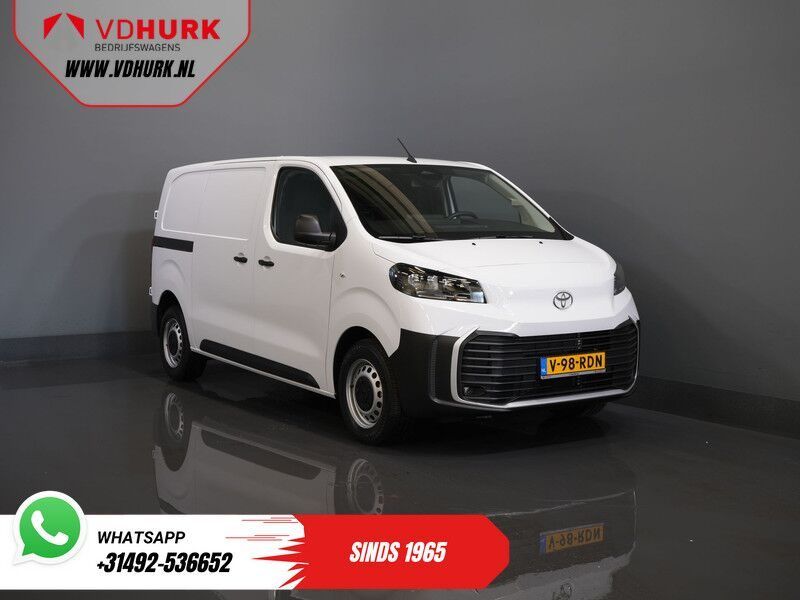 Toyota e-ProAce Worker 230 km WLTP Adapt.Cruise/ Standkachel/ Stuurverw./ Carplay/ Airco/ Camera/ PDC