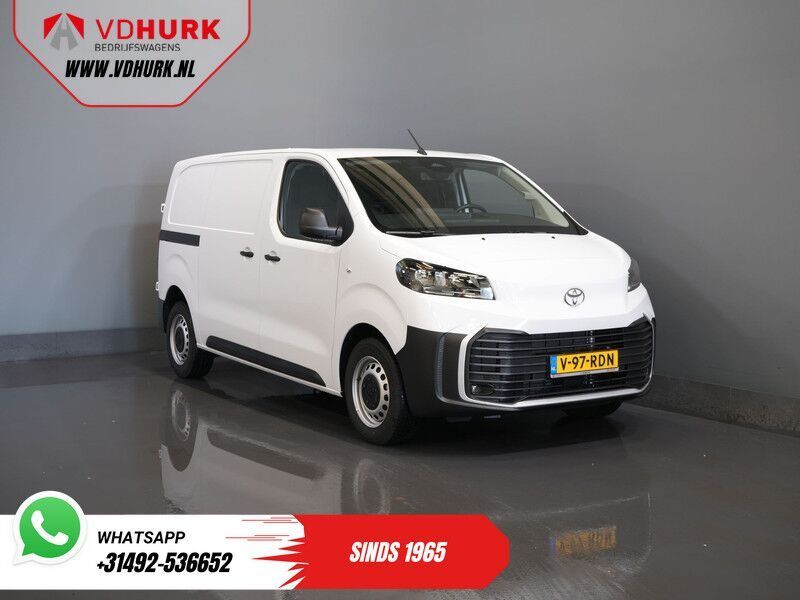 Toyota e-ProAce Worker 230 km WLTP Adapt.Cruise/ Standkachel/ Stuurverw./ Carplay/ Airco/ Camera/ PDC