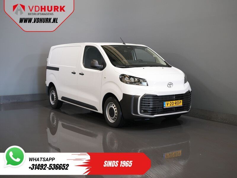 Toyota e-ProAce Worker 230 km WLTP Adapt.Cruise/ Standkachel/ Stuurverw./ Carplay/ Airco/ Camera/ PDC