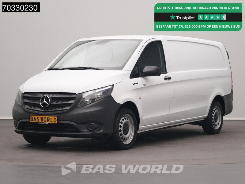 Mercedes eVito 41kWh Elektrisch 41kWh 150km WLTP L3H1 Airco Camera Parkeersensoren v+a Stoelverwarming L3 Long A/C