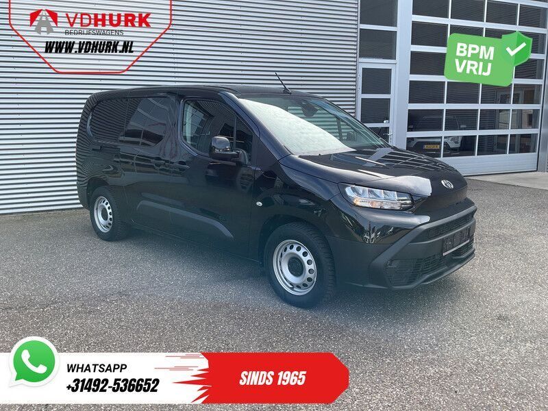 Toyota e-ProAce City 50 kWh 320 km WLTP L2 3Pers./ LED/ Standkachel/ Snellader/ 2x Schuifdeur/ Airco/ Cruise/ PDC/ DAB