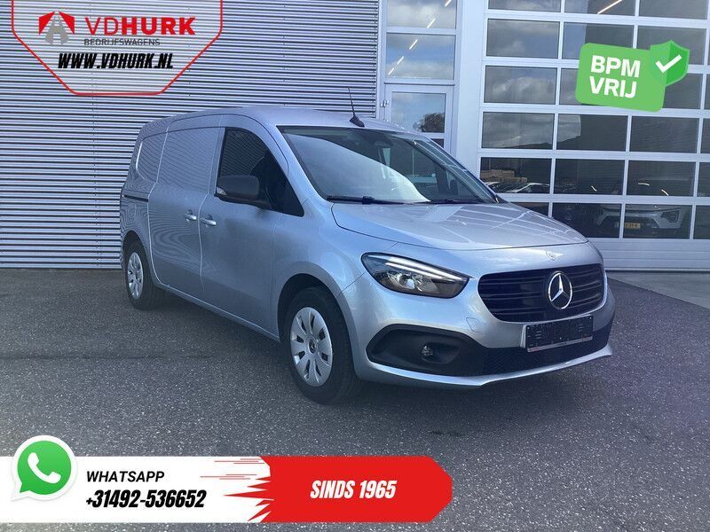 Mercedes-Benz eCitan 112 Pro L2 51 kWh 280 km WLTP LED/ Snellader/ 3Pers./ Stuurverw./ Voorruitverw./ Carplay/ Navi/ Camera/ Climate/ Cruise/ Trekhaa